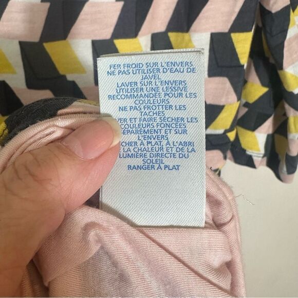 Boden Black and Tan Sheath Midi Dress with 3/4 Sleeves - Picture 9 of 10